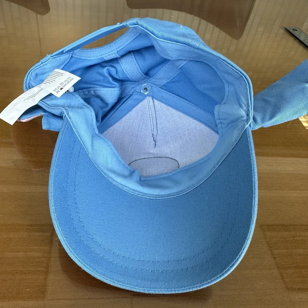 Disney Lilo and Stitch Hat Blue Baseball Cap Strap Back Adjustable Youth